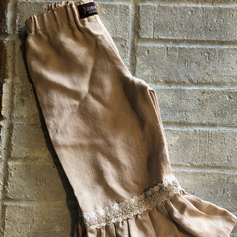 Girls boutique ruffle pant